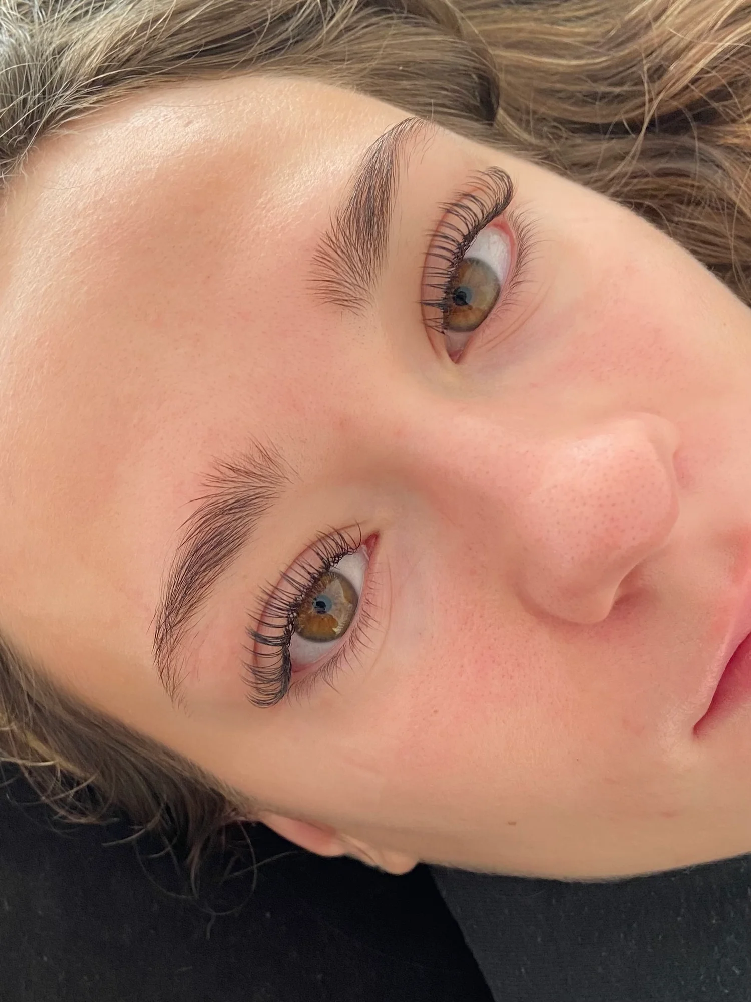 A softly defined lash result in Horsforth